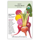 Beet seed packet with colorful beet illustration and Botanical Interests branding