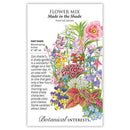 Flower Mix Made in the Shade Seeds 3g - Botanical Interests Shade-Loving Annual Mix for Shaded Gardens