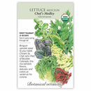 Lettuce Mesclun Chef's Medley Organic Seeds 1.5g - Botanical Interests Gourmet Salad Mix