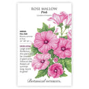 Botanical Interests Rose Mallow Pink Seeds