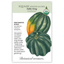 Botanical Interests Squash Winter Acorn Table King Organic Seeds