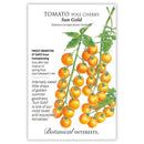 Tomato Sun Gold Cherry Seeds 10ct - Botanical Interests Award-Winning Sweet Orange Cherry Tomato