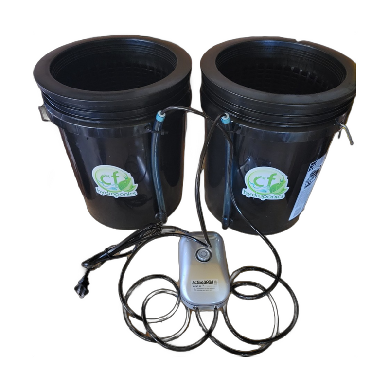 Hydrofarm Black Bucket, 3 gal