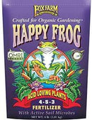 FoxFarm HAPPY FROG® ACID LOVING PLANTS FERTILIZER Designed For Low pH Lovers 4 - 5 - 3 - CF Hydroponics