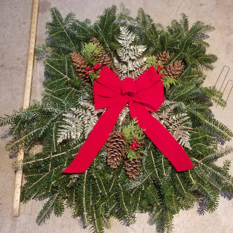 Fresh Natural Christmas Grave Blanket - CF Hydroponics