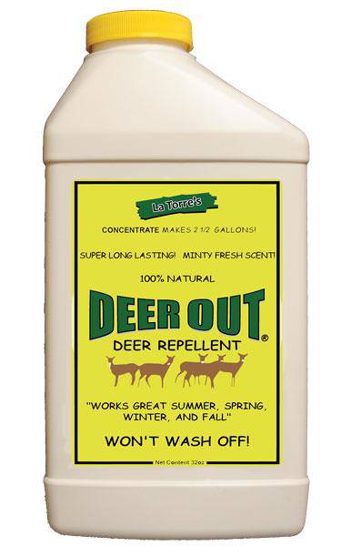 Deer Out All Natural La Torre's Deer Control Repellent Concentrate - CF Hydroponics