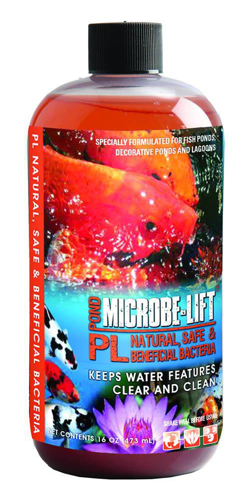 Microbe-Lift PL Natural & Safe Beneficial Bacteria for Outdoor Ponds - CF Hydroponics