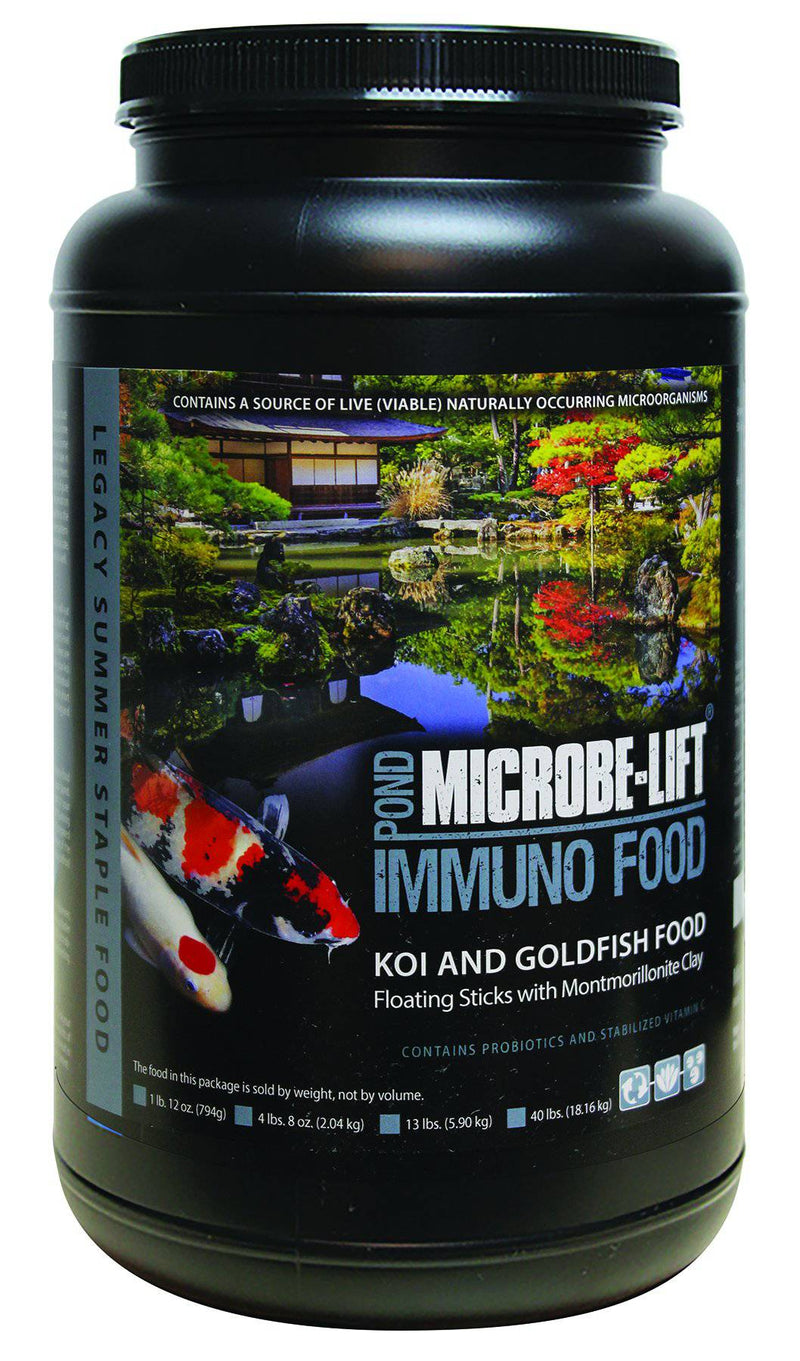 MICROBE-LIFT LEGACY Summer Staple Immuno Fish Food With Montmorillonite Clay - CF Hydroponics