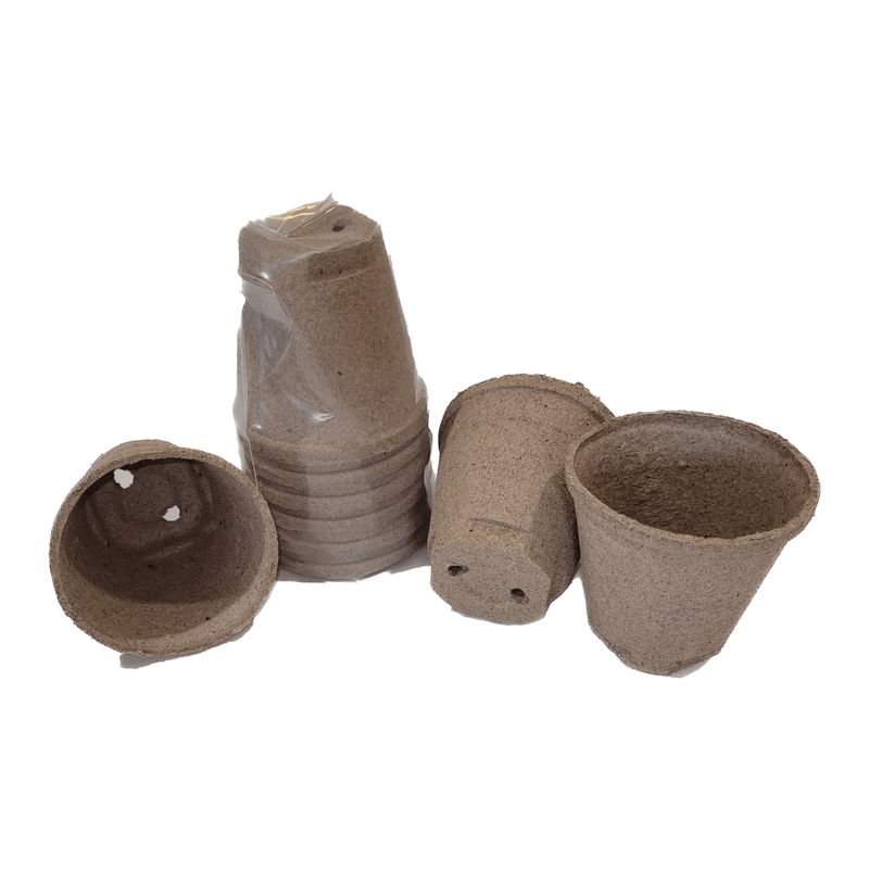 jiffy biodegradable plant pots Jiffy 4" Pot Biodegradable Peat Pot