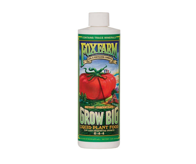 FoxFarm GROW BIG® LIQUID PLANT FOOD SOIL 6-4-4 - CF Hydroponics