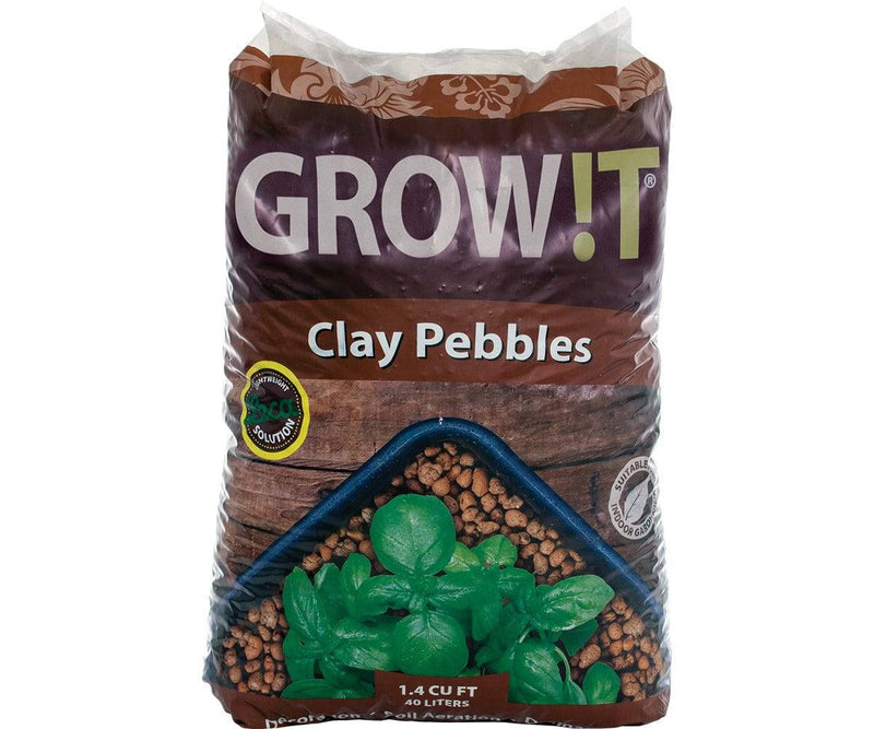 GROW!T Clay Pebbles - CF Hydroponics