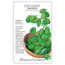 Botanical Interests Baby Greens Superfoods