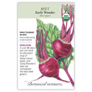 Botanical Interests Beet Early Wonder Organic Seeds