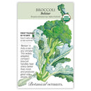 Botanical Interests Broccoli Belstar Organic Seeds