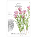 Botanical Interests Chives Organic Seeds
