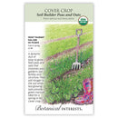 Botanical Interests Cover Crop Soil Builder Peas and Oats Organic Seeds