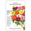 Botanical Interests Dahlia Decorative Double Blend Seeds