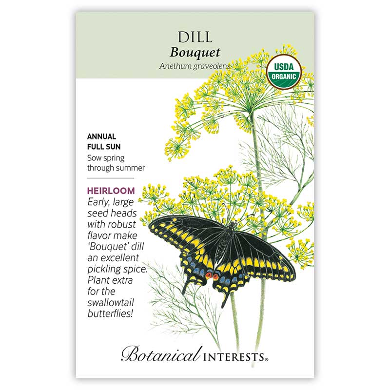 Botanical Interests Dill Bouquet Organic Seeds
