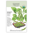 Botanical Interests Edamame Chiba Green Organic Seeds