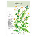 Botanical Interests Feverfew Organic Seeds