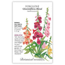 Botanical Interests Foxglove Gloxiniiflora Blend Seeds