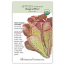 Botanical Interests Lettuce Romaine Rouge d'Hiver Organic Seeds