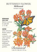 Botanical Interests Milkweed Butterfly Flower Seeds - CF Hydroponics