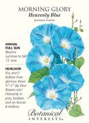 Botanical Interests Morning Glory Heavenly Blue Seeds - CF Hydroponics