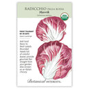 Botanical Interests Radicchio Palla Rossa Mavrik Organic Seeds