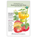 Botanical Interests Tomato Pole Brandywine Red, Yellow Blend