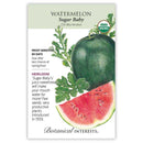 Botanical Interests Watermelon Sugar Baby Organic Seeds