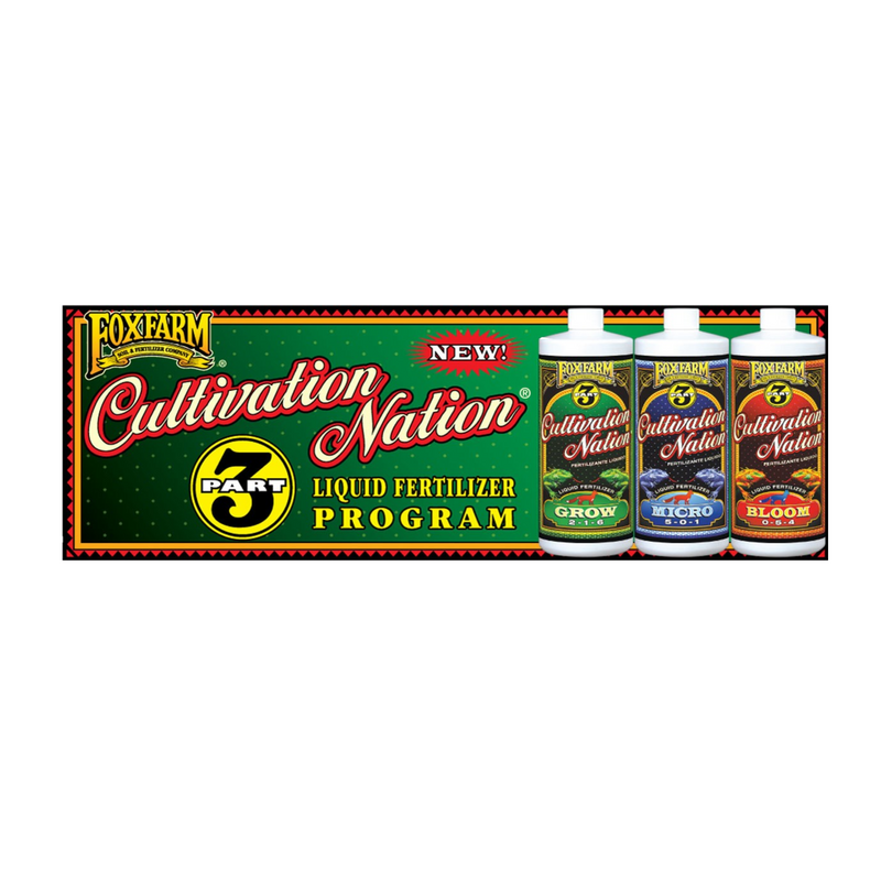 Cultivation Nation Trio Pack Fox Farm - CF Hydroponics