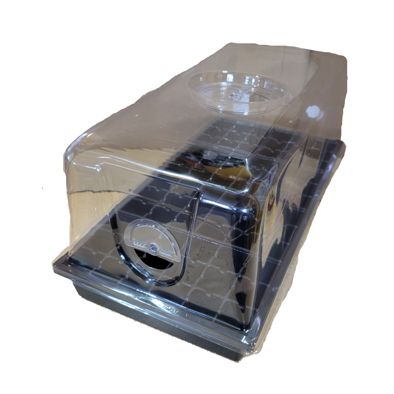 Seed Starter Kit 72 Cell Extra Strength, 1020 Tray, 7.5" Humidity Dome, Plug Tray Starting Trays for Seedling Germination - CF Hydroponics