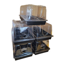 Seed Starter Kit 72 Cell Extra Strength, 1020 Tray, 7.5" Humidity Dome, Plug Tray Starting Trays for Seedling Germination - CF Hydroponics